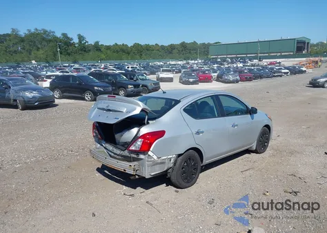 2015 Nissan Versa 1.6 Sv из США, поврежденный, VIN 3N1CN7AP9FL852770